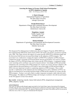 Journal of International Agricultural and Extension Education