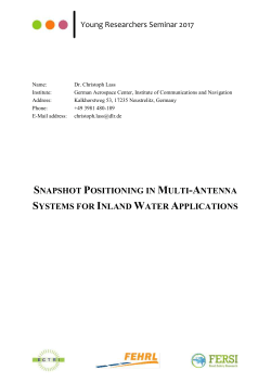 Multi-Antenna Approach