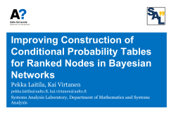 Improving Construction of Conditional Probability Tables for Ranked