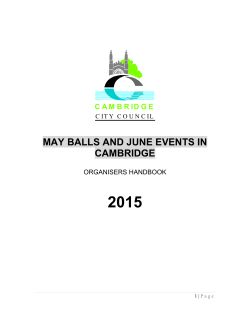 may balls and june events in cambridge