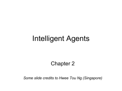 Intelligent Agents