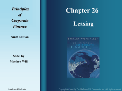 Lease - McGraw-Hill Education