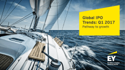 Global IPO Trends: Q1 2017