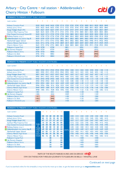 CITI 1 - Amazon Web Services