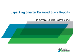 Scale Score - Capital School District