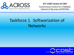 Title of activity - COST