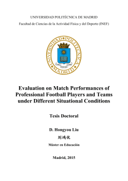 Evaluation on Match Performances of Professional Football Players