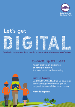 Let`s get - Lake District National Park