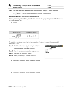 Student Activity PDF - TI Education
