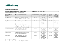 members` expenses 2016/17