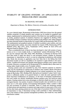 Stability of Grazing Systems