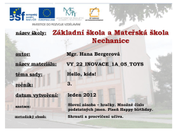 Prezentace aplikace PowerPoint
