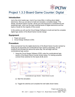 Project 1.3.3 Board Game Counter: Digital