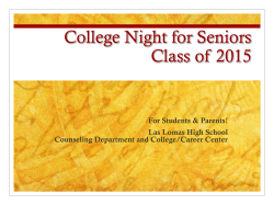 Senior Specific Class of 2008