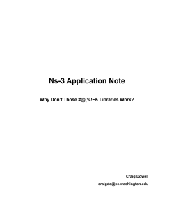 Problems with Shared Libraries and Global Constructors - ns-3