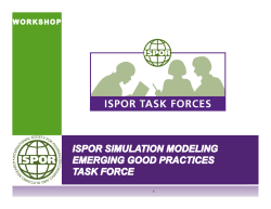 Applying Dynamic Simulation Modeling Methods in Health