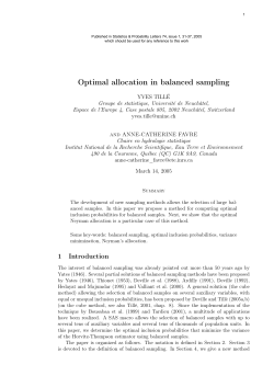 Optimal allocation in balanced sampling