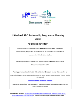Planning Grant Application Form