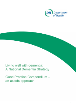 A National Dementia Strategy Good Practice Compendium