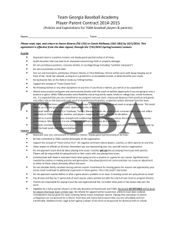 TGBA Player Parent Contract 2014-20