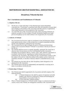 MARYBOROUGH AMATEUR BASKETBALL ASSOCIATION INC