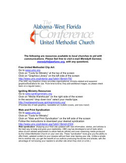 Free United Methodist Clip Art: