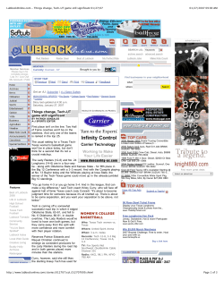 LubbockOnline.com - Things change, Tech