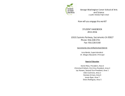 Carver Student Handbook - George Washington Carver School of