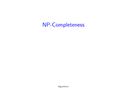 NP-Completeness