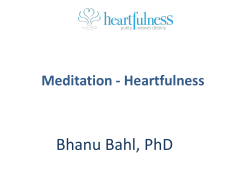 Meditation - Heartfulness