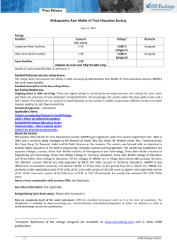 Press Release Mahaprabhu Ram Mulkh Hi-Tech