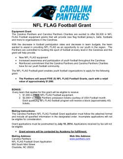 NFL FLAG Football Grant