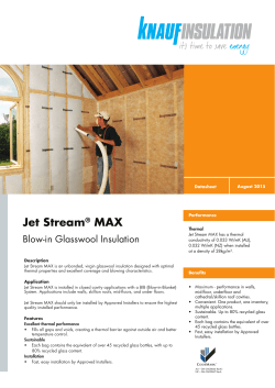 Jet Stream MAX datasheet