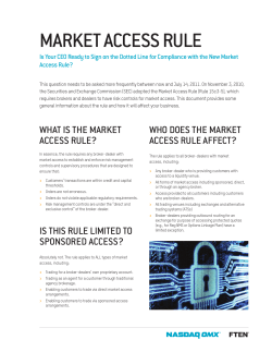market access rule