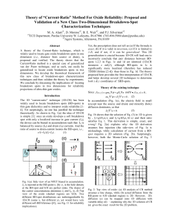 Theory of &ldquo;Current-Ratio&rdquo; - College of Engineering