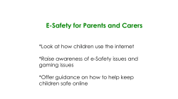 esafety PPTX File - Twydall Primary School