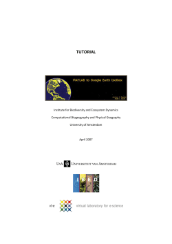 MATLAB to Google Earth Toolbox – tutorial