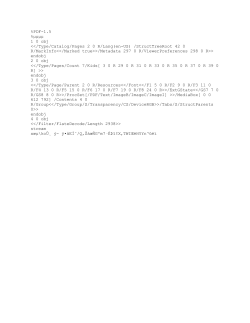 Curriculum Vitae Department of Sociology