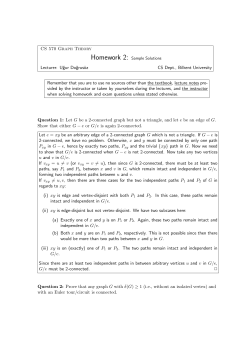 CS 570 Graph Theory Lecturer: U˘gur Do˘grus&ouml;z CS Dept., Bilkent