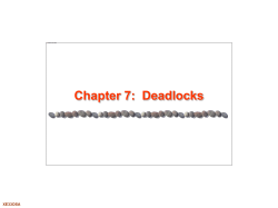 ch07-Deadlocks