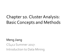 Density- and Grid-Based Methods