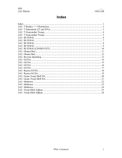 Iraq Affirmative - 2AC Blocks - 2 Weeks