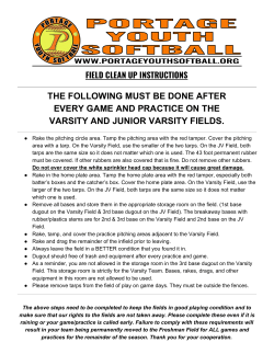the following must be done after every game and practice on the