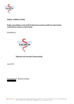 Public consultation on the draft Professional practice profile for