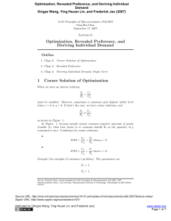 Principles of Economics Lecture Notes D6
