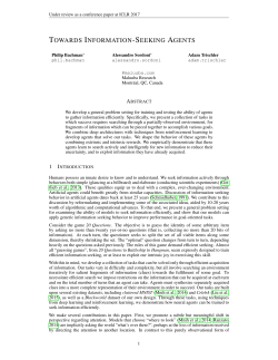 towards information-seeking agents