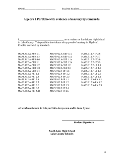 MAFS.912.F-IF 1.1 - Lake County Schools