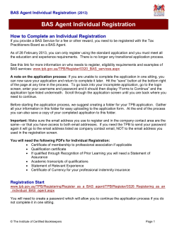 BAS Agent Renewal - Individual - Institute of Certified Bookkeepers