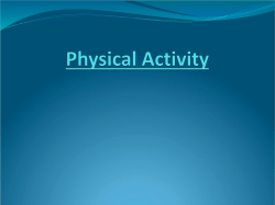 Physical Activity - The Harrodian School