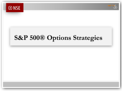 Options Trading Strategy